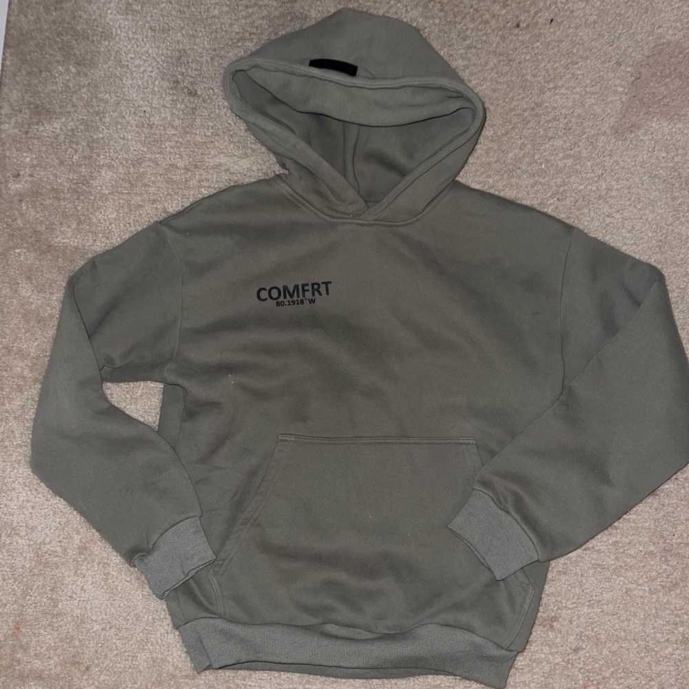 S Comfrt Coordinate Hoodie - Olive (Moss)